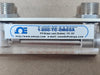KING INSTRUMENTS 7430 Series Air Flowmeter / Rotameter - 60 SCFH at STP, Rear Threaded Connections, 74C102G021323510