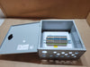 HOFFMAN A12N126 12 x 12 x 6 in Steel Junction Box with DIN Rail Terminal Blocks - Type 1
