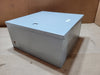 HOFFMAN A12N126 12 x 12 x 6 in Steel Junction Box with DIN Rail Terminal Blocks - Type 1