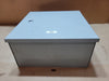 HOFFMAN A12N126 12 x 12 x 6 in Steel Junction Box with DIN Rail Terminal Blocks - Type 1
