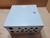 HOFFMAN A12N126 12 x 12 x 6 in Steel Junction Box with DIN Rail Terminal Blocks - Type 1