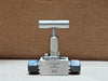 PARKER 1/2", 6000 PSI Stainless Steel Rising Stem Plug Needle Valve 8Z(A)-PV8PK-V-SS