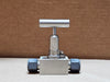 PARKER 1/2", 6000 PSI Stainless Steel Rising Stem Plug Needle Valve 8Z(A)-PV8PK-V-SS