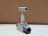 PARKER 1/2", 6000 PSI Stainless Steel Rising Stem Plug Needle Valve 8Z(A)-PV8PK-V-SS