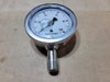 ASHCROFT 63-1008-SL-02L-100# 0-100 PSI Glycerin-Filled Pressure Gauge - 63 mm, 1/4 in NPT