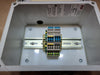 HOFFMAN Fiberglass Electrical Junction Box w/ Terminal Blocks HJB806HWPL1LG