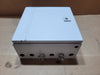 RITTAL WM 8017528 12 x 12 x 6 inch Wall Mount Electrical Enclosure With DIN Rail Terminal Blocks