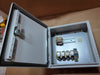 RITTAL WM 8017528 12 x 12 x 6 inch Wall Mount Electrical Enclosure With 4 Omron 24VDC Relays