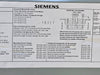 SIEMENS EQ424BQ100 100A 120/208V 3-Phase Loadcentre Breaker Panel with Main & 10 Branch Breakers