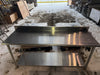 6ft. Stainless Steel Table, Adjustable Height