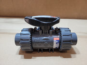 IPEX 253851 TKDTBV104 3/4" TKD 3-Way T-Port PVC Ball Valve EPDM