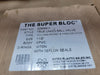 CHEMKOR 32909011 Super Bloc 1-1/2" CPVC True Union Ball Valve - Viton - Socket/ThreadedChemkor Super Bloc 1-1/2" CPVC true-union ball valve with manual handle, Viton O-rings and Teflon seals as specified on the packaging label. Includes the pictured valve assembl