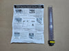 PRIMARY FLUID SYSTEMS ACCUDRAW PV#1-100 100 mL PVC Calibration Cylinder 1/2" NPT