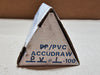 PRIMARY FLUID SYSTEMS ACCUDRAW PV#1-100 100 mL PVC Calibration Cylinder 1/2" NPT
