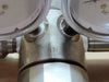 LECO Laboratory Gas Pressure Regulator - 50 PSIG Maximum Delivery, Dual WIKA Gauges