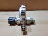 LECO Laboratory Gas Pressure Regulator - 50 PSIG Maximum Delivery, Dual WIKA Gauges
