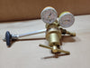 HARRIS 9296 Multi-Stage Gas Regulator - 250 PSIG Delivery, Argon/Helium/Nitrogen, Dual Gauges