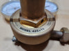 HARRIS 425-15 Single-Stage Gas Pressure Regulator with Dual Gauges and T-Handle
