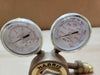 HARRIS 425-15 Single-Stage Gas Pressure Regulator with Dual Gauges and T-Handle