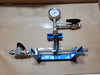 SWAGELOK 3-Valve Instrument Assembly with 600 PSI Gauge and Steel Stand