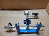 SWAGELOK 3-Valve Instrument Assembly with 600 PSI Gauge and Steel Stand