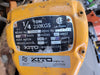 KITO ES003S 250 kg Electric Chain Hoist - 220/440V, 3 Phase, Pendant Control