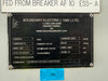 BOUNDARY ELECTRIC 1500 kVA Mine Power Center 13.8 kV Pri., 600V Sec.
