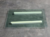 CATERPILLAR 5mm Thick Green Tempered Safety Glass, 31.5" L x 17.8" W, 316-8854