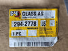 CATERPILLAR 9.3mm Thick Heated Flat Mirror Glass Assembly 294-2778