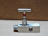 CENTURY VALVE 3/4" MNPT x 1/2" FNPT 6000 PSI 316 SS Gauge Valve CM11-1-M64T-CN-T