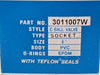 CHEMKOR 3/4" PVC True Union Ball Valve 3011007W