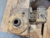 BALDOR CDP3335 1/4 HP 90V DC Motor with Hub City Right-Angle Worm Gear Reducer
