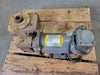 BALDOR CDP3335 1/4 HP 90V DC Motor with Hub City Right-Angle Worm Gear Reducer
