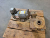 BALDOR CDP3335 1/4 HP 90V DC Motor with Hub City Right-Angle Worm Gear Reducer