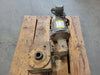 BALDOR CDP3335 1/4 HP 90V DC Motor with Hub City Right-Angle Worm Gear Reducer