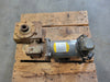 BALDOR CDP3335 1/4 HP 90V DC Motor with Hub City Right-Angle Worm Gear Reducer
