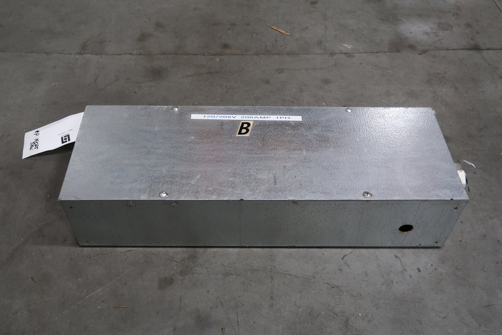 200 Amp, 120/208 volts Splitter Electric Trough