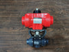 CHEMLINE PLASTIC 5" Pneumatic Actuator W/ 1/2" Class 150 Ball Valve PASR00