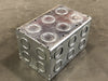 COMMANDER 3 1/2-inch Deep 3 Gang Masonry Boxes MBD-3-K