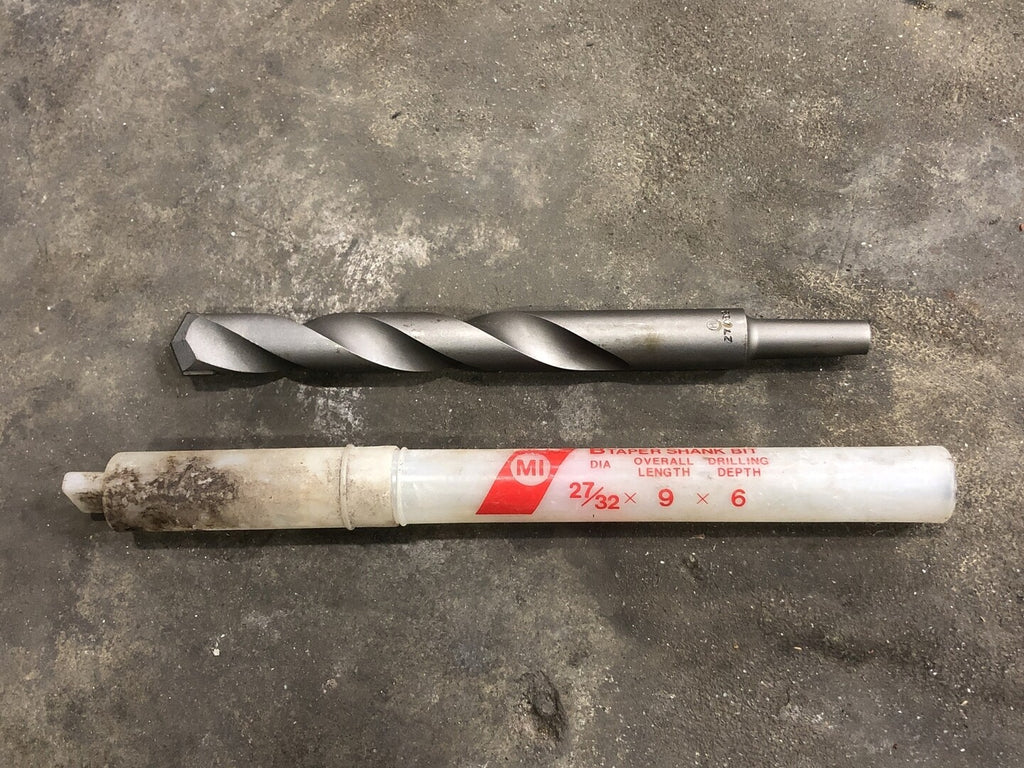 MICHELIN 27/32-inch Dia. 9-inch B-Taped Shank Bit