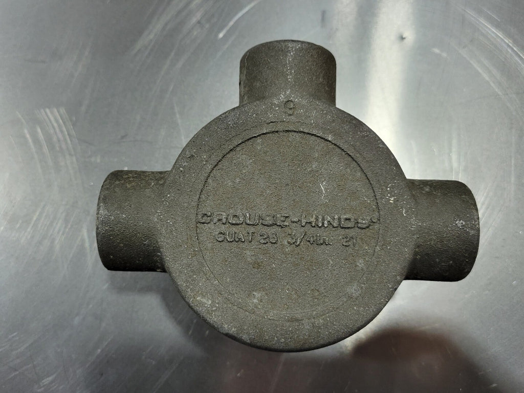 CROUSE-HINDS 3/4" Conduit T Outlet GUAT 26