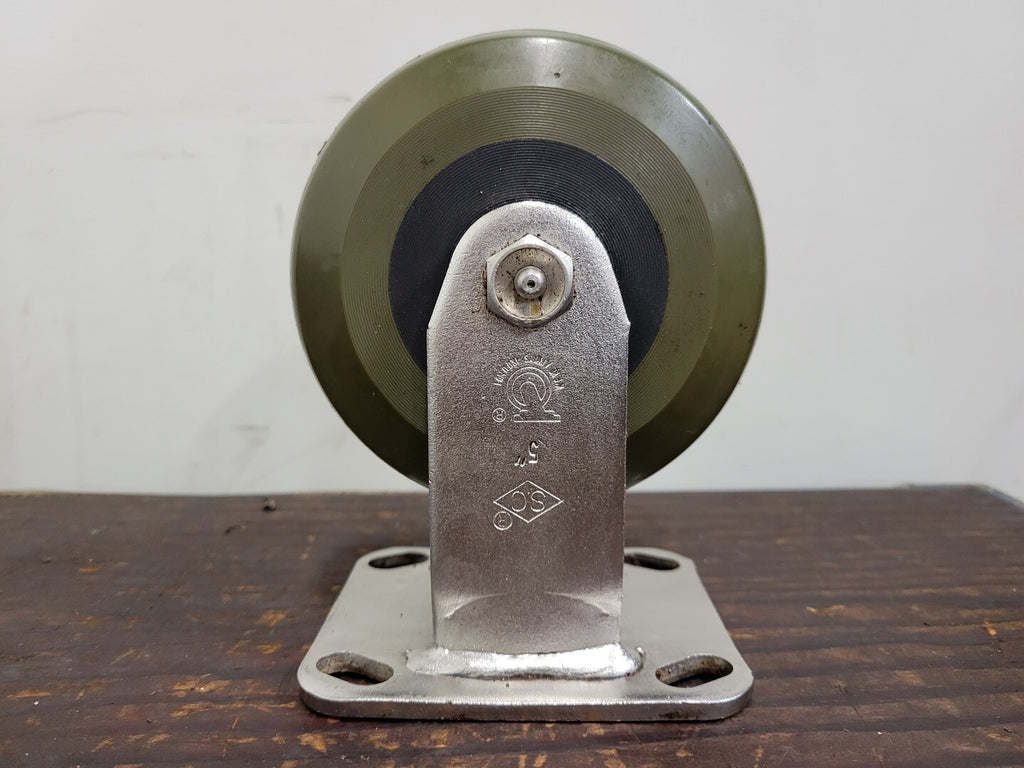 SC 5 x 2 in. Caster Wheel Rigid (Pkg of 2 Wheels)