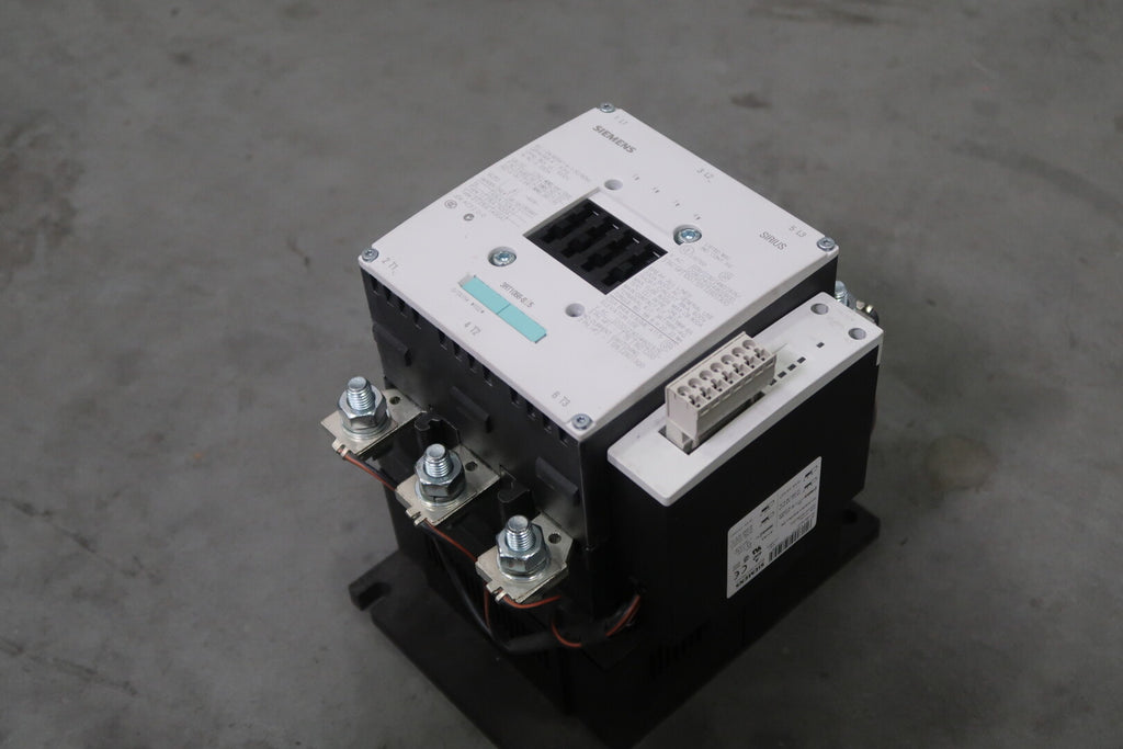 SIEMENS 330 Amp, 3 Pole, 1000V Sirius Contactor 3RT1066-6...5 