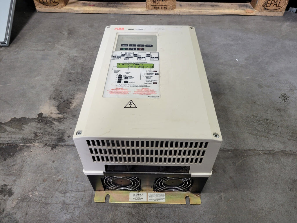 ABB 5 hp, 600 Volts, 3-Phase VFD ACS501-005-6X00P2