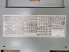 GENERAL ELECTRIC ADF3422DBX Panelboard 225A, 600/347V, 42-Circuit w/ Main Breaker