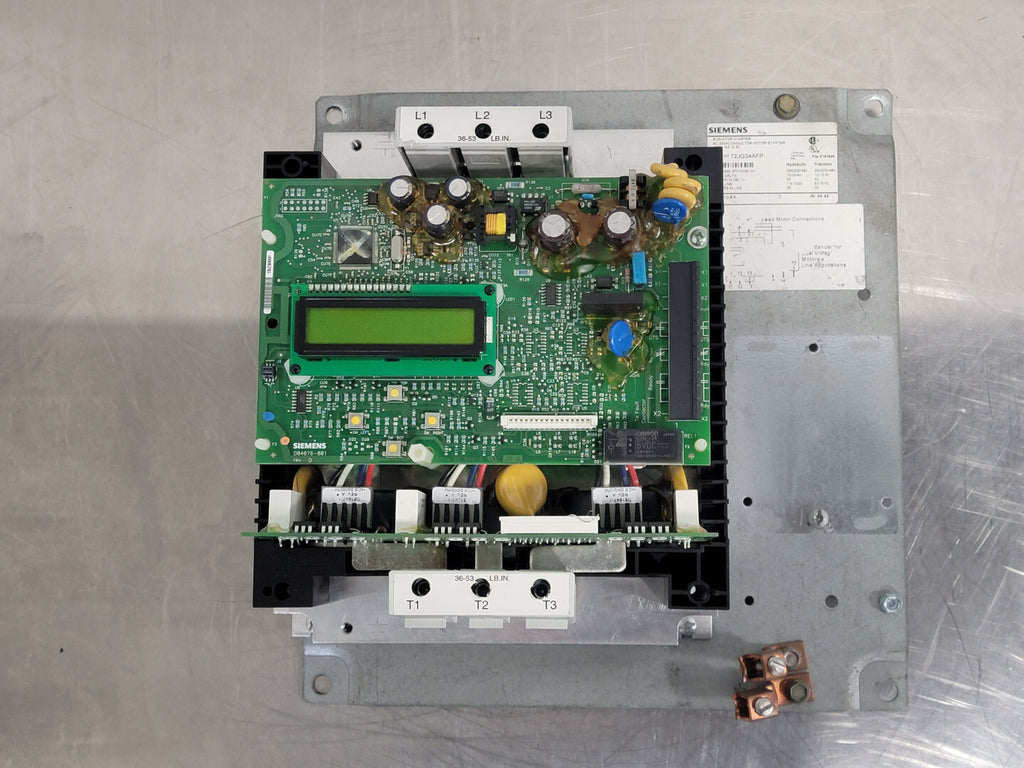 SIEMENS 55 Amp, 480 Volts Elevator Starter 72JG34AFP