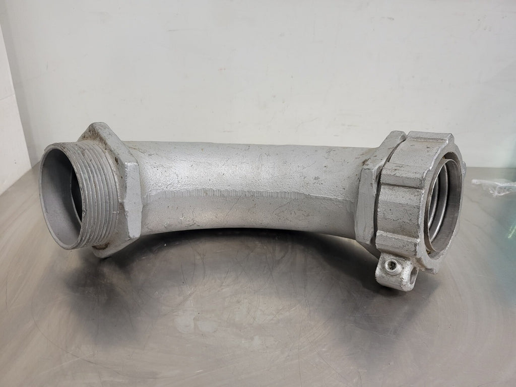 OZ-GEDNEY 3", 90 deg. Elbow Liquidtight Connector 4Q-9300