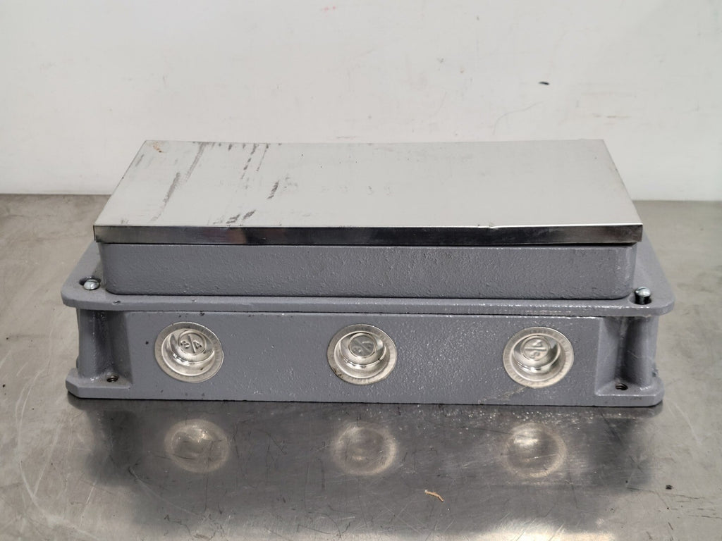 HUBBELL 3-Gang Cast Iron Floor Box 6275