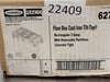 HUBBELL 3-Gang Cast Iron Floor Box 6275