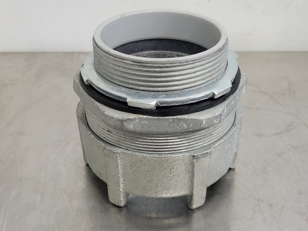 PECO 3" Flex Metal Straight Liquidtight Conduit Connector